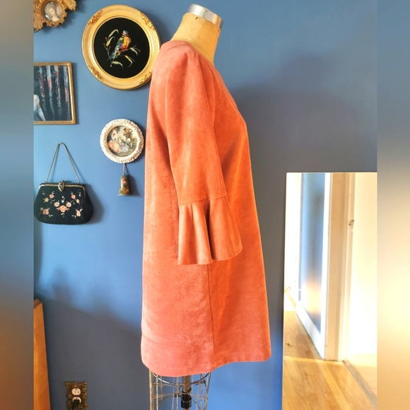 Faux suede dress - Picture 3 of 5